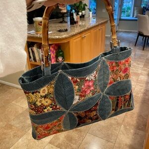 Denim purse